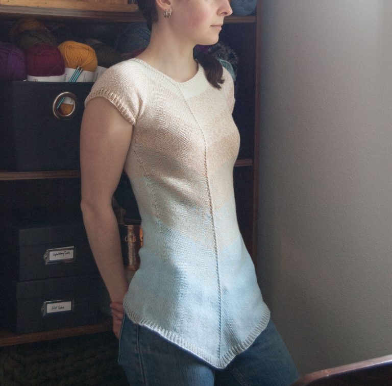 sugar maple tee carina spencer willow yarns spectral