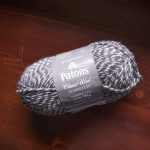 patons classic wool worsted dark gray marl colorway purchased at Michaels