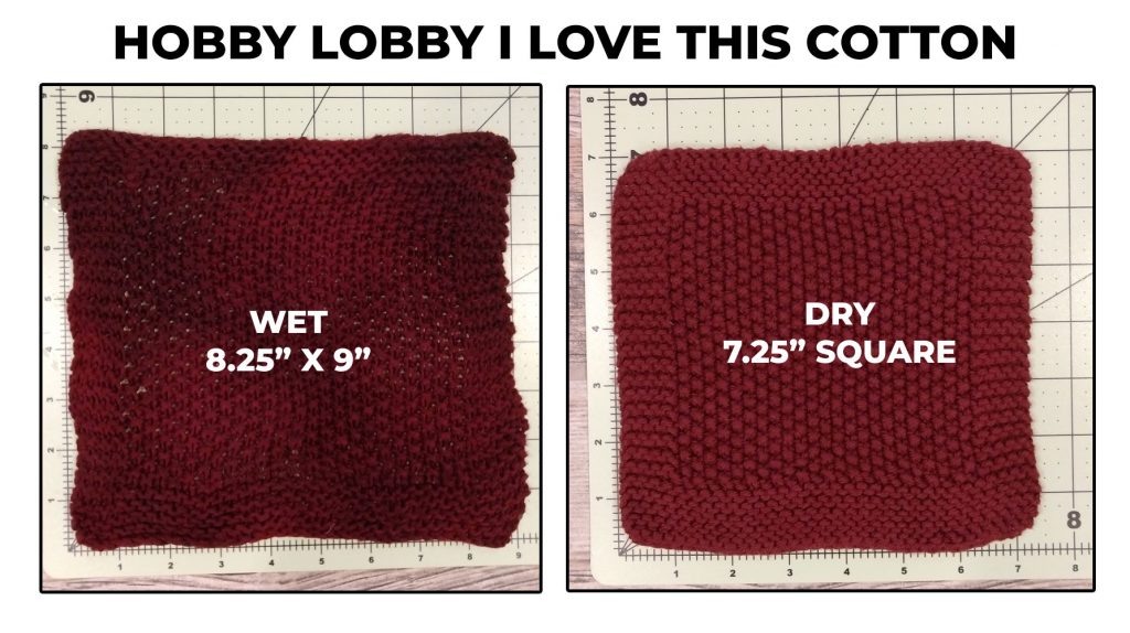 Hobby Lobby I Love This Cotton Dishcloth