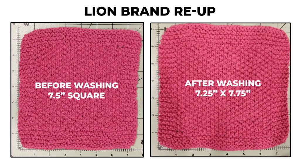 Lion Brand Re-Up Dishcloth