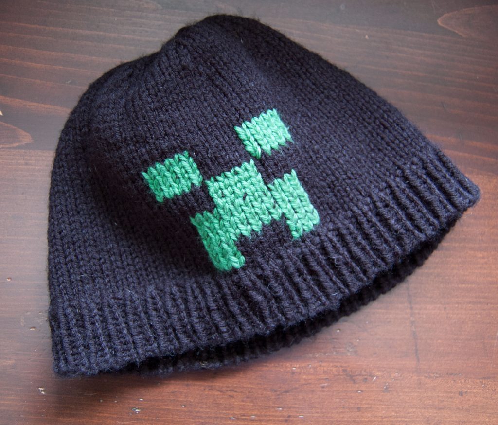 Creeper Hat free knitting hat pattern