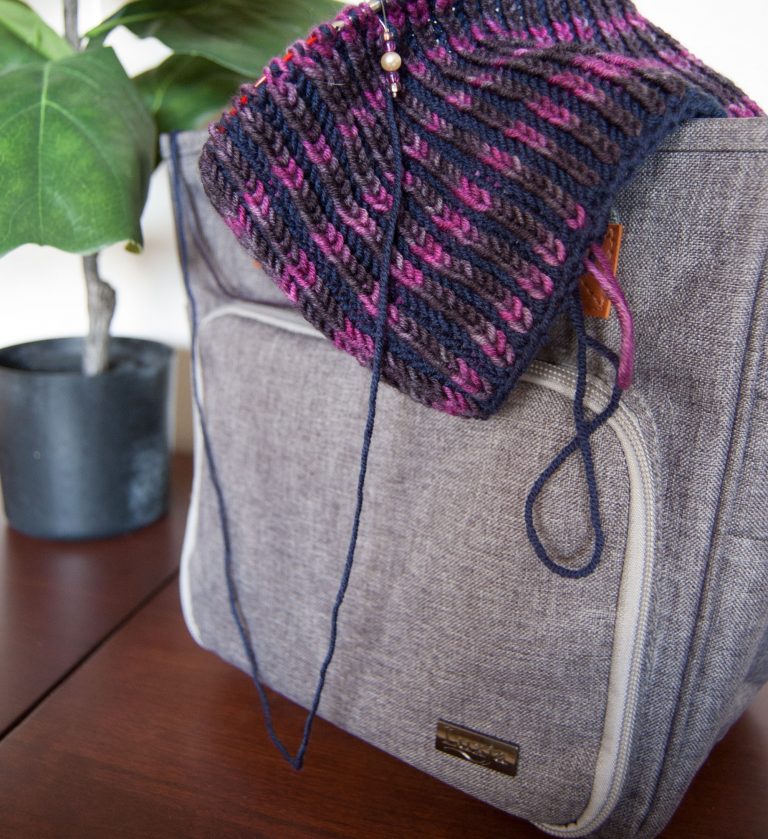 best travel knitting bag the luxja project bag