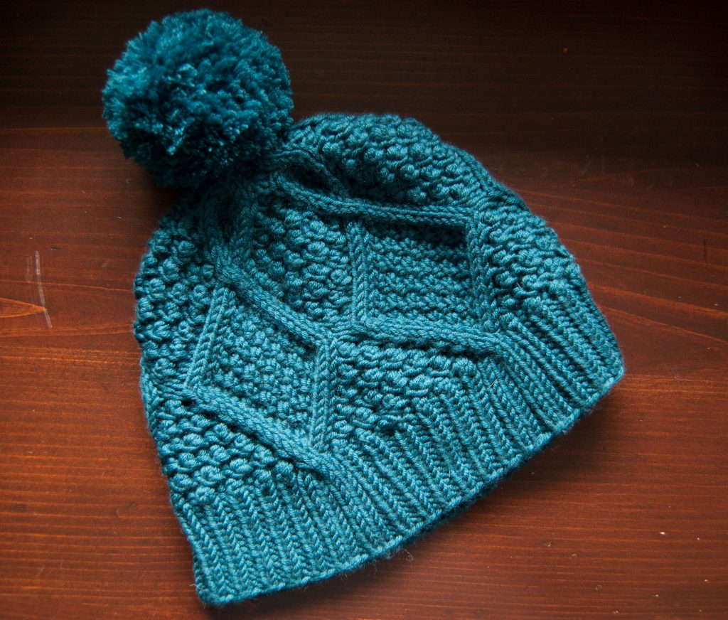 january hat pattern by kelbourne woolens knit by pirateforhire