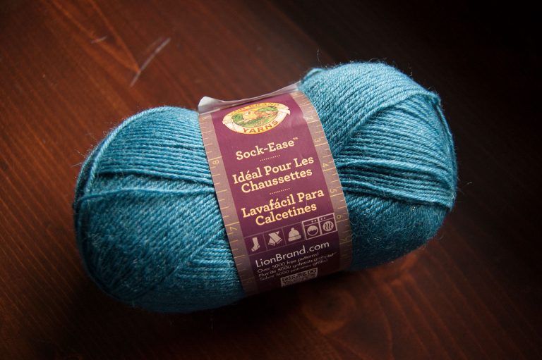 Wool yarn Sock-Ease from Lion Brand