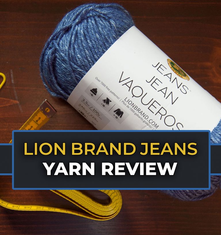 Lion Brand Jeans Review Acrylic Yarn