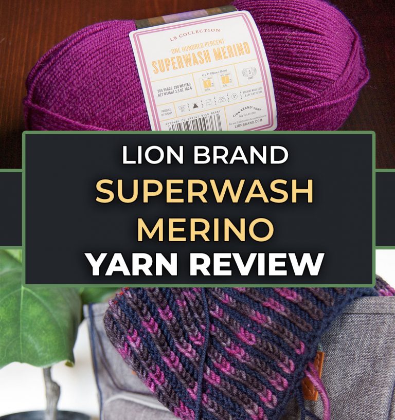 Lion Brand Superwash Merino Review superwash yarn