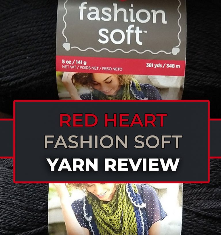 acrylic yarn red heart fashion soft review