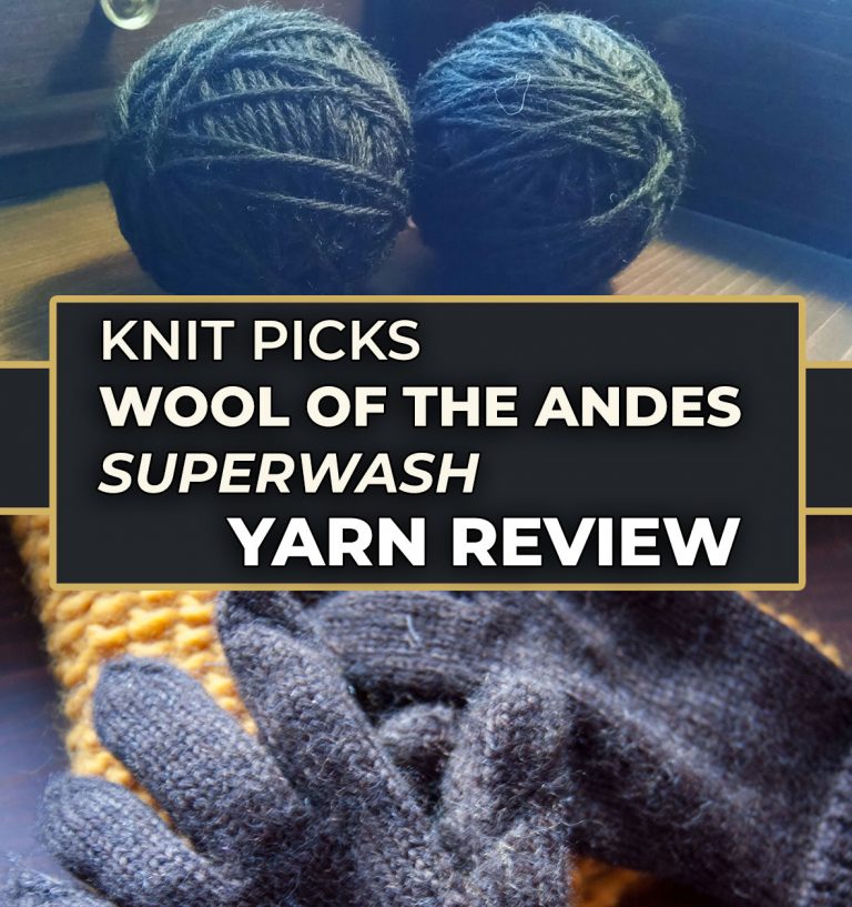 knit picks wool of the andes review superwash wool