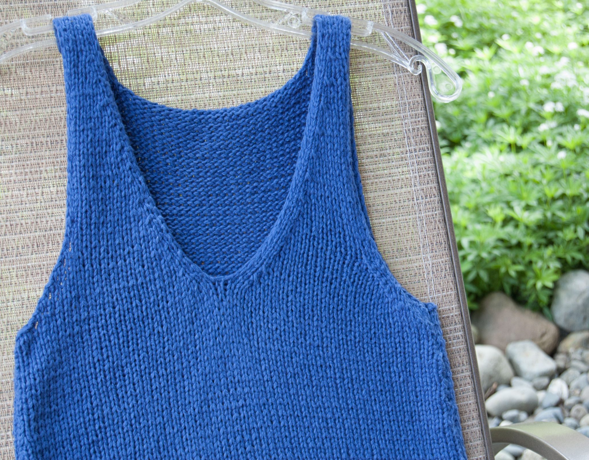 KNITTING PATTERN Emerald Knitted Tank Top Pattern Knitted Top