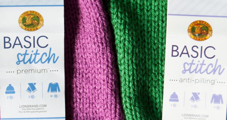 Lion Brand Basic Stitch Yarn: Premium vs Anti-Pilling - Budget