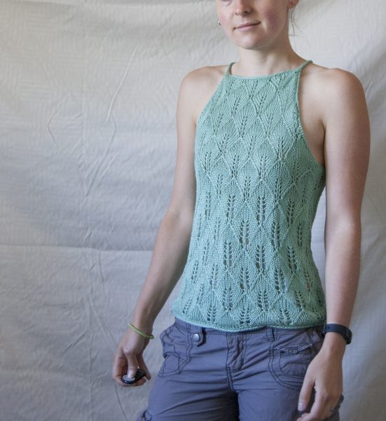 bamboo yarn tank top knitting pattern