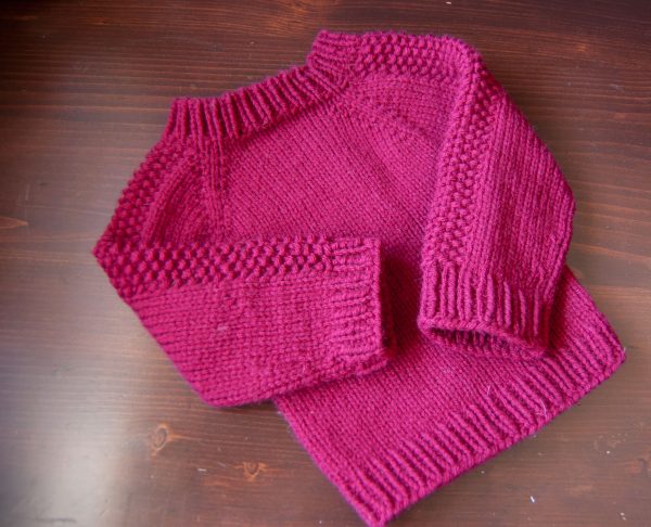 flax sweater in impeccable yarn