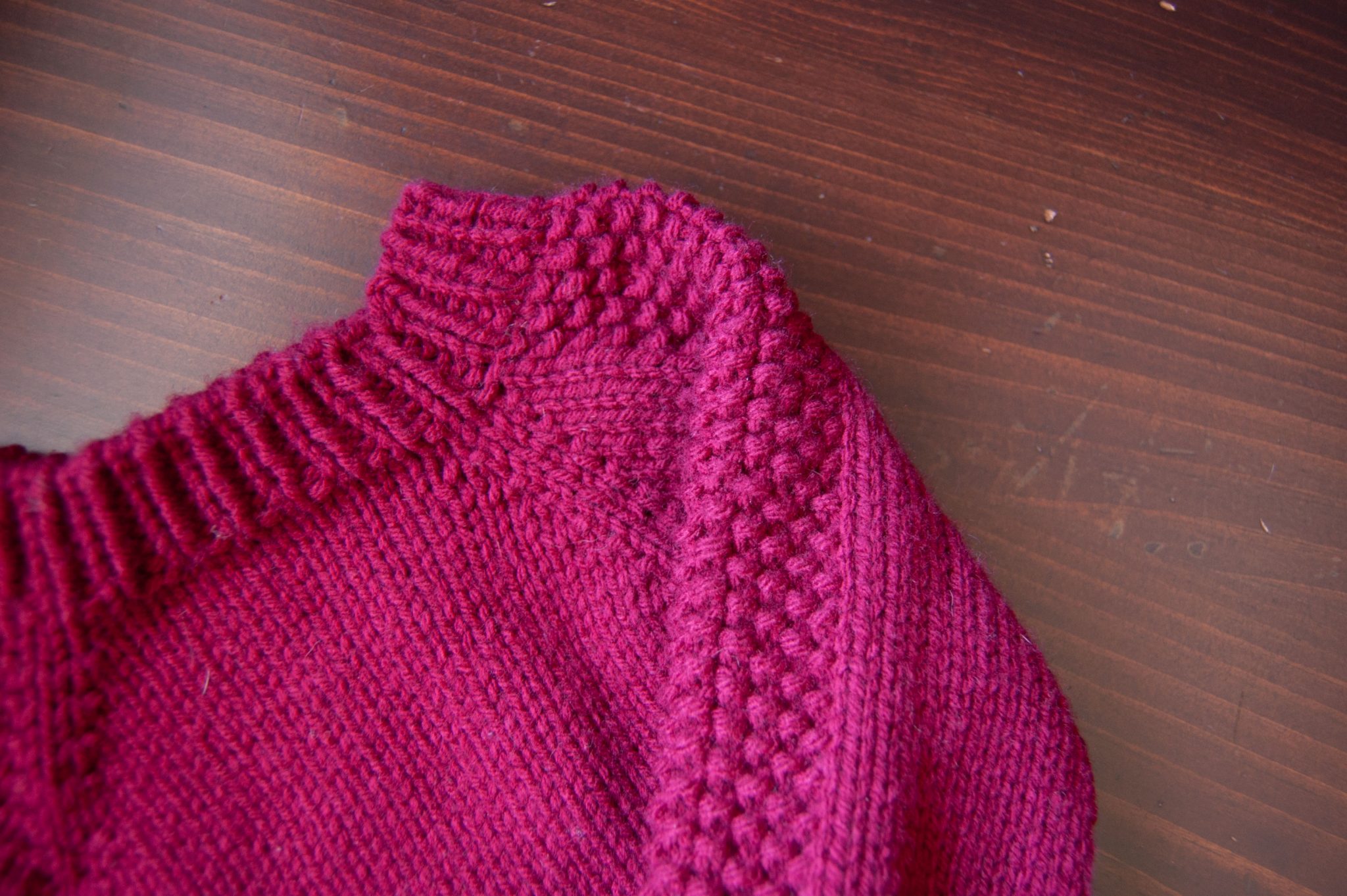 Flax Sweater (for Baby) In Loops & Threads Impeccable - Budget Yarn Reviews