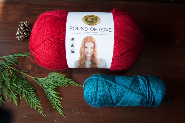 Lion Brand Pound of Love budget yarn