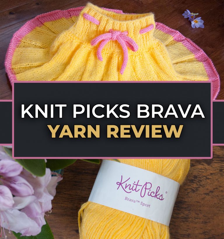 review of Knit picks brava yarn
