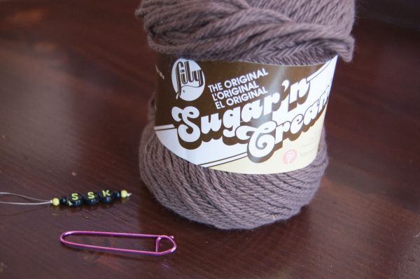 brown Lily Sugar n Cream Cotton Yarn