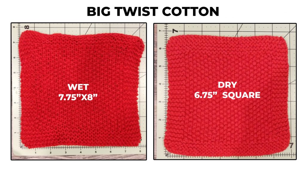 Big Twist Cotton Dishcloth