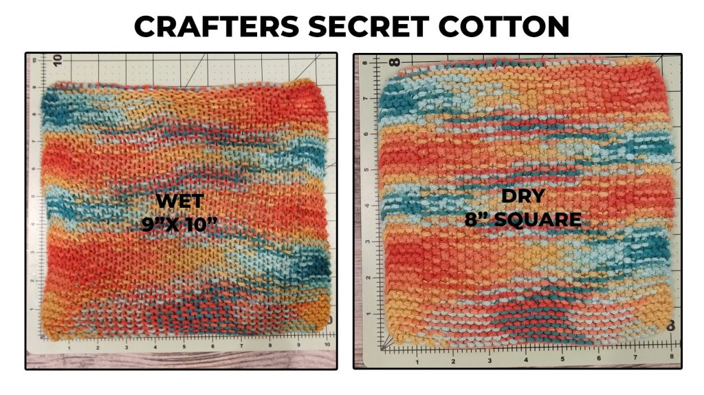 Crafters Secret Cotton Dishcloth