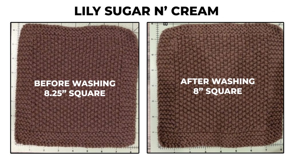Lily Sugar N' Cream Cotton Dishcloth