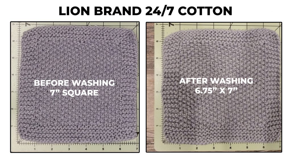 Lion Brand 24/7 Cotton Dishcloth